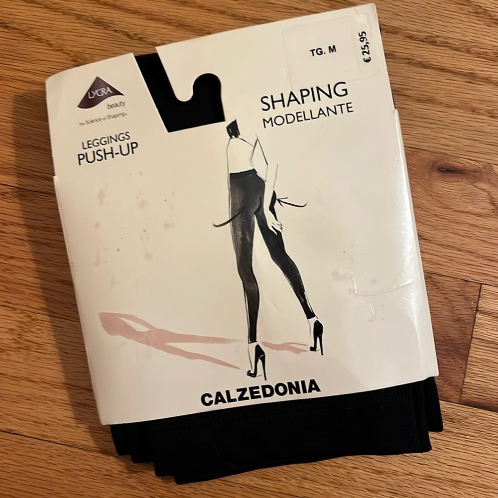 NWT Calzedonia Shaping Push Up Leggings Size M